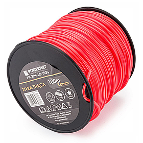 Струна косильна 3.0 х 100 м Powermat PM0979 побутова ліска для мотокоси