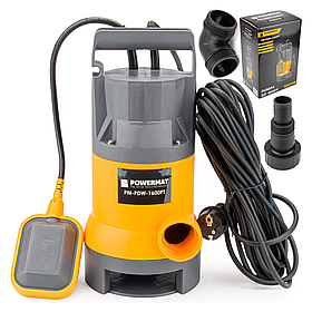 Насос для води поливний 1600 Вт, 9500 л/ч Powermat PM0930