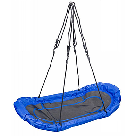 Гойдалка для саду 140 х 70 см Powermat PM0647 крісло гамак для дітей