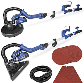 Шліфувальна машина для стін 1450 Вт Powermat PM0447 шліфувальні машини для стін та стель