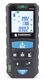 Електронна рулетка 50 м Powermat PM1047 лазерний далекомір-рулетка