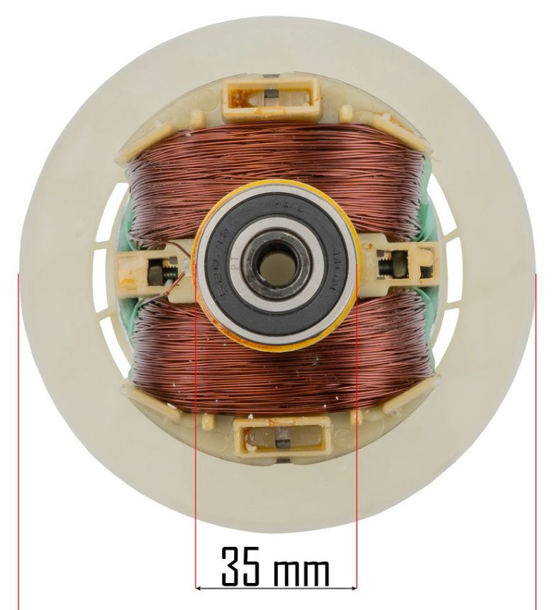 Ротор генератора якір 220 мм х 150 мм Powermat AGR-3000MNS-WI ротори до генераторів, фото 1
