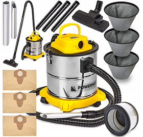 Будівельний пилосос 1650 Вт, 2,5 м, Powermat PM0497