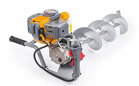 Бур бензиновий 52 см³, 6 к.с, 6500 об/хв Powermat PM0639 мотобур бензиновий бур