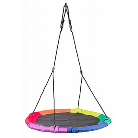 Гойдалка для саду 110 см Powermat PM0949 крісло гамак для дітей