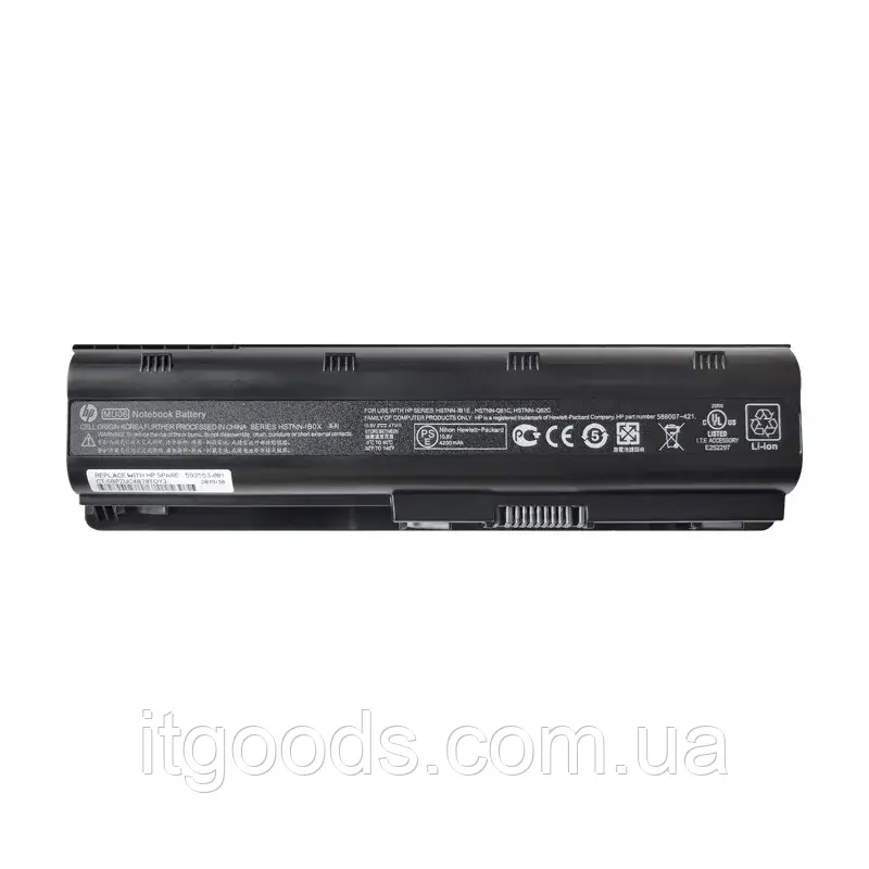 Оригінальна батарея HP MU06 MU09 55Wh CQ56 CQ32 CQ42 G62 G72 G56 CQ62 CQ72 630 635 650 593554-001 593553-001