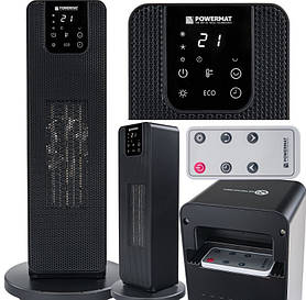 Колонні вентилятори з автоповоротом 2кВт Powermat PM1252 вентилятор колонний стоячий підлоговий