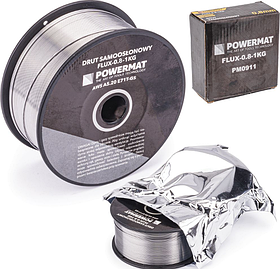 Дріт зварювальний обміднений 0,8 мм 1кг Powermat PM0911