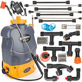 Акумуляторний розпилювач для дерев садовий 20 л, 5 бар, Powermat PM0749