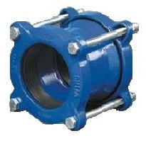 Муфта 160 чавунна RR-SFERO PN16, універсальна, затискна, труба-труба