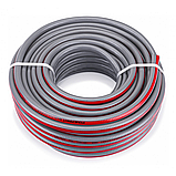 Гнучкий шланг для поливу 30 м, 1/2" Powermat PM1159 поливальні шланги для дачі, фото 2