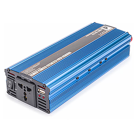 Автомобільний перетворювач інвертор 230 В, 50 Гц, Powermat PM1061