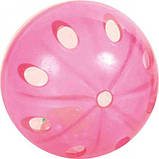 Іграшка Trixie набір М'ячиків 4шт з брязкальцем для котів 4,5см, фото 4