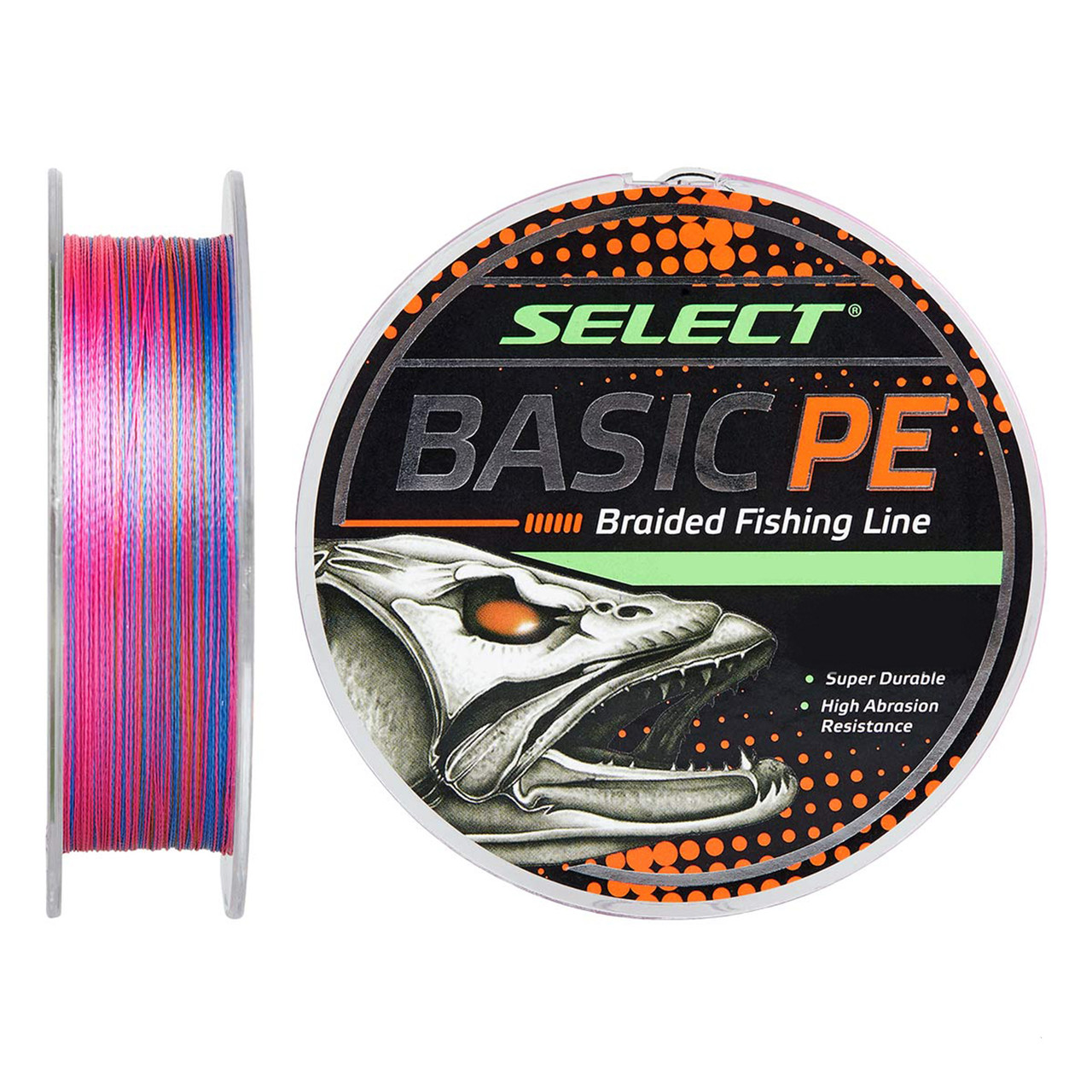 Шнур Select Basic PE Разноцветный 150м 0.12мм 5.6кг/12lb (1870-30-92) 1870-30-98, 0.24, 40, фото 1