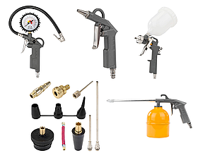 Фарборозпилювач 1,5 мм, 600 мл, 7 бар Powermat PM1291 пістолет для розпилення фарби