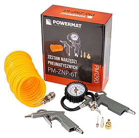 Фарборозпилювач 350 мм, 5м, 8 бар Powermat PM1290 пістолет для розпилення фарби