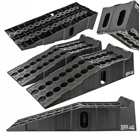 Пандус для авто 180мм, 265 мм, 2,5 т Powermat PM1269 автомобільний пандус пластиковий