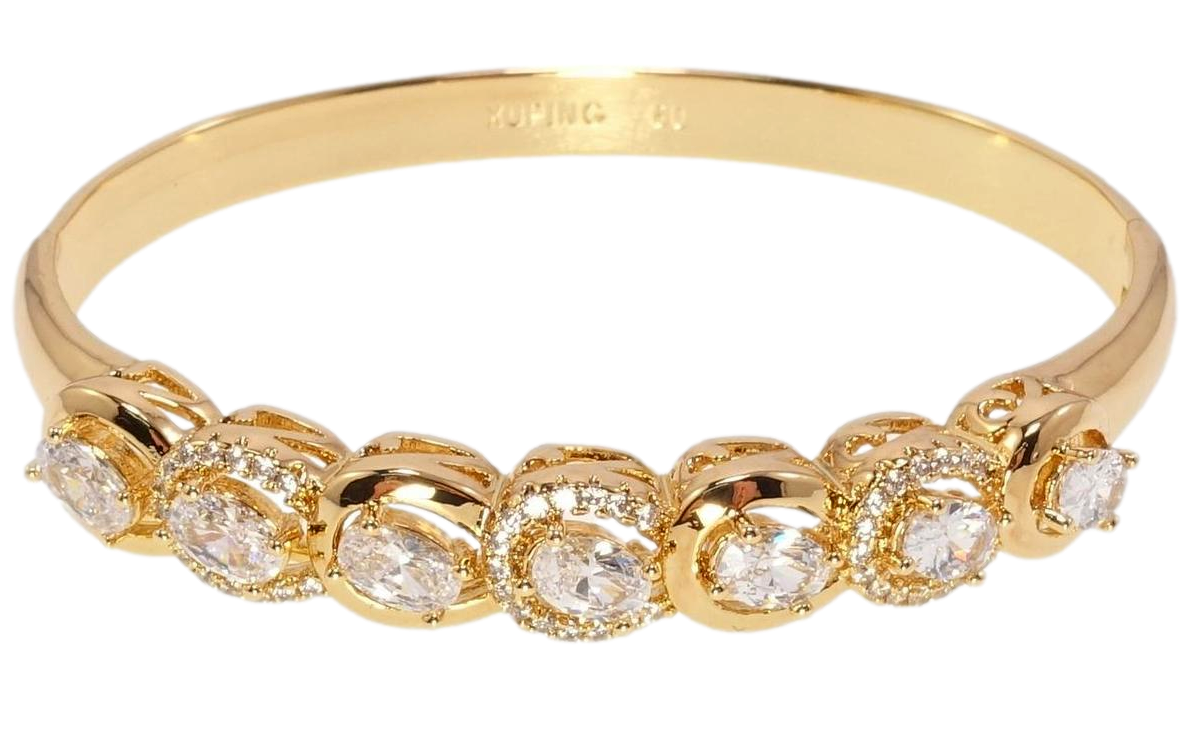Браслет Xuping Позолота 18K "Таємниця пустелі" ø 6см