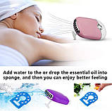 Міні-вентилятор для сушіння вій Elctric з підвісною мотузкою, багатофункціональний USB-вентилятор для вій Швидкосохнуча сушарка, фото 6