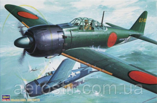 Mitsubishi A6M5c ZERO Fighter 1/32 HASEGAWA ST4