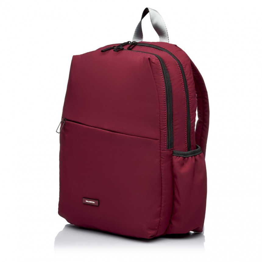 Рюкзак жіночий тканинний бордовий BAGS4LIFE W8008