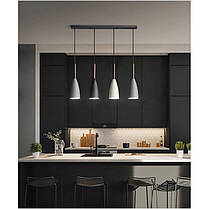 Люстра 6001/3 Black-White-Gray, фото 3