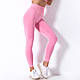 Лосіни жіночі з високою талією для спорту та повсякденного життя, Рожеві - фото 1 - id-p2289717731