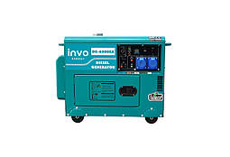 Дизельний генератор INVO DS-6500EA у кожусі, 6/6,5кВт, 220В