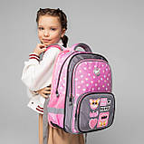 Шкільний набір Yes I Love Corgi S-72 (рюкзак, пенал, сумка) 38 х 30 х 15 см, 17 л , рожевий, 130-145 см, фото 7