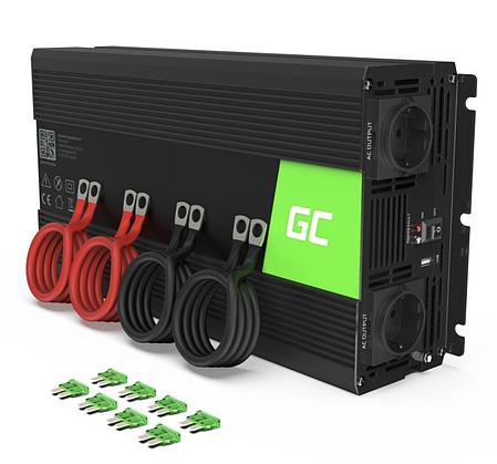 Інвертор Green Cell 2000w/4000w чистий синус, фото 1