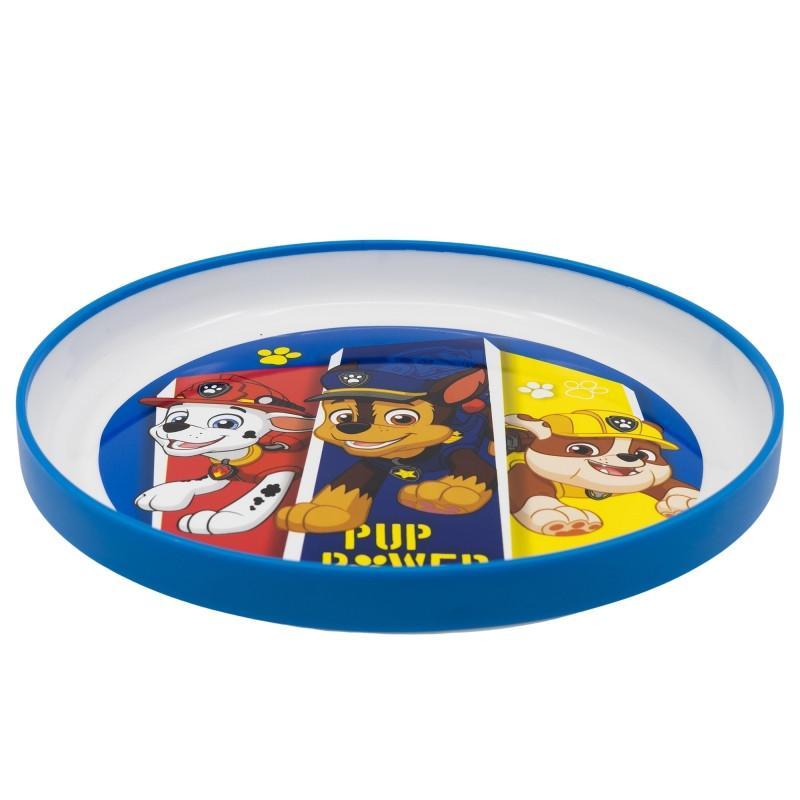 Дитяча пластикова миска 19,6x19,6x2,5 см Stor Paw Patrol (74692)
