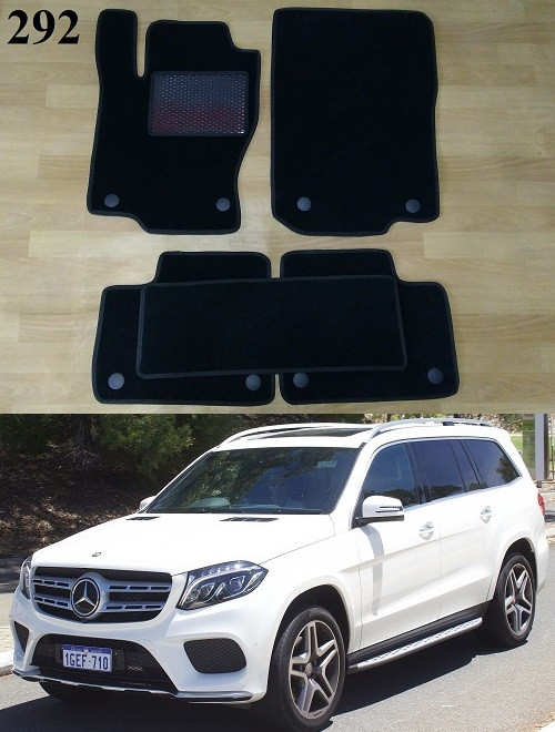 Ворсові килимки на Mercedes GLS-Class X166 '15-19
