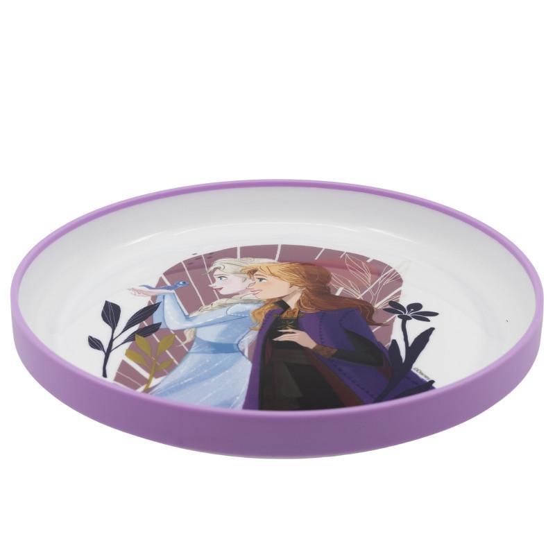 Дитяча пластикова миска 19,6x19,6x2,5 см Stor Frozen (74292)