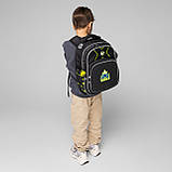 Шкільний набір YES Gamer S-91 (рюкзак, пенал, сумка) 38х29х13 см, 14 л, чорний (559589) 130-145 см, фото 7