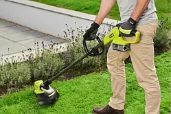Тример для трави Ryobi RY18LT33B-0 ONE + 18В 33см(ліска) 2.6кг