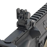 Мушка та цілик низькі DLG TACTICAL (DLG-166) чорний на Picatinny, фото 7