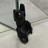 Мушка та цілик високі DLG TACTICAL (DLG-167) чорний знімний на Picatinny, фото 6