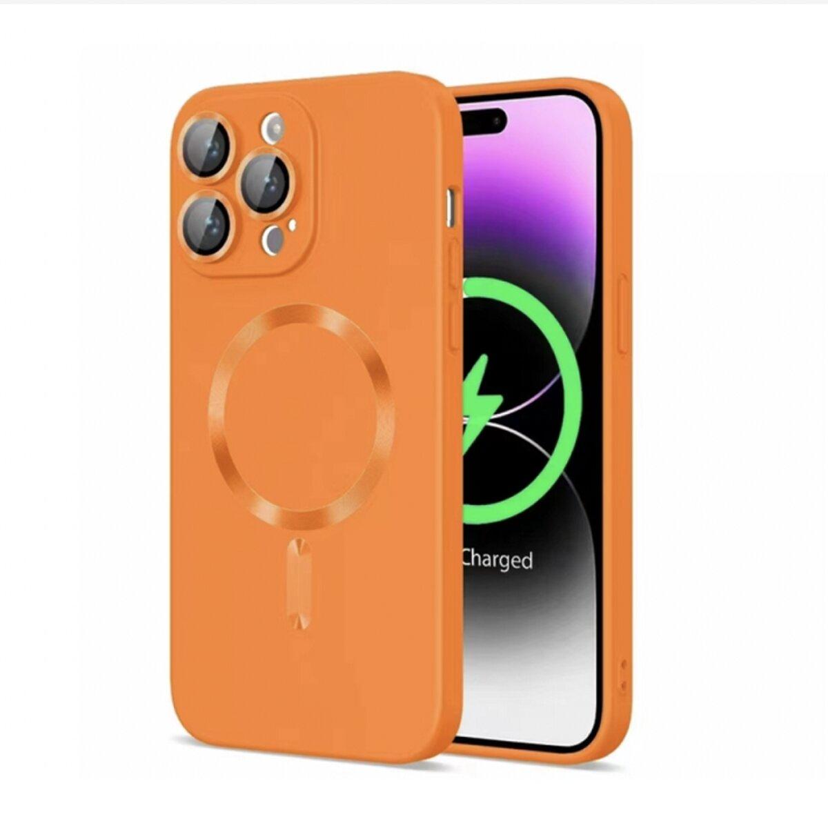 Чохол Cosmic Frame MagSafe Color для iPhone 11 Pro Orange, фото 1