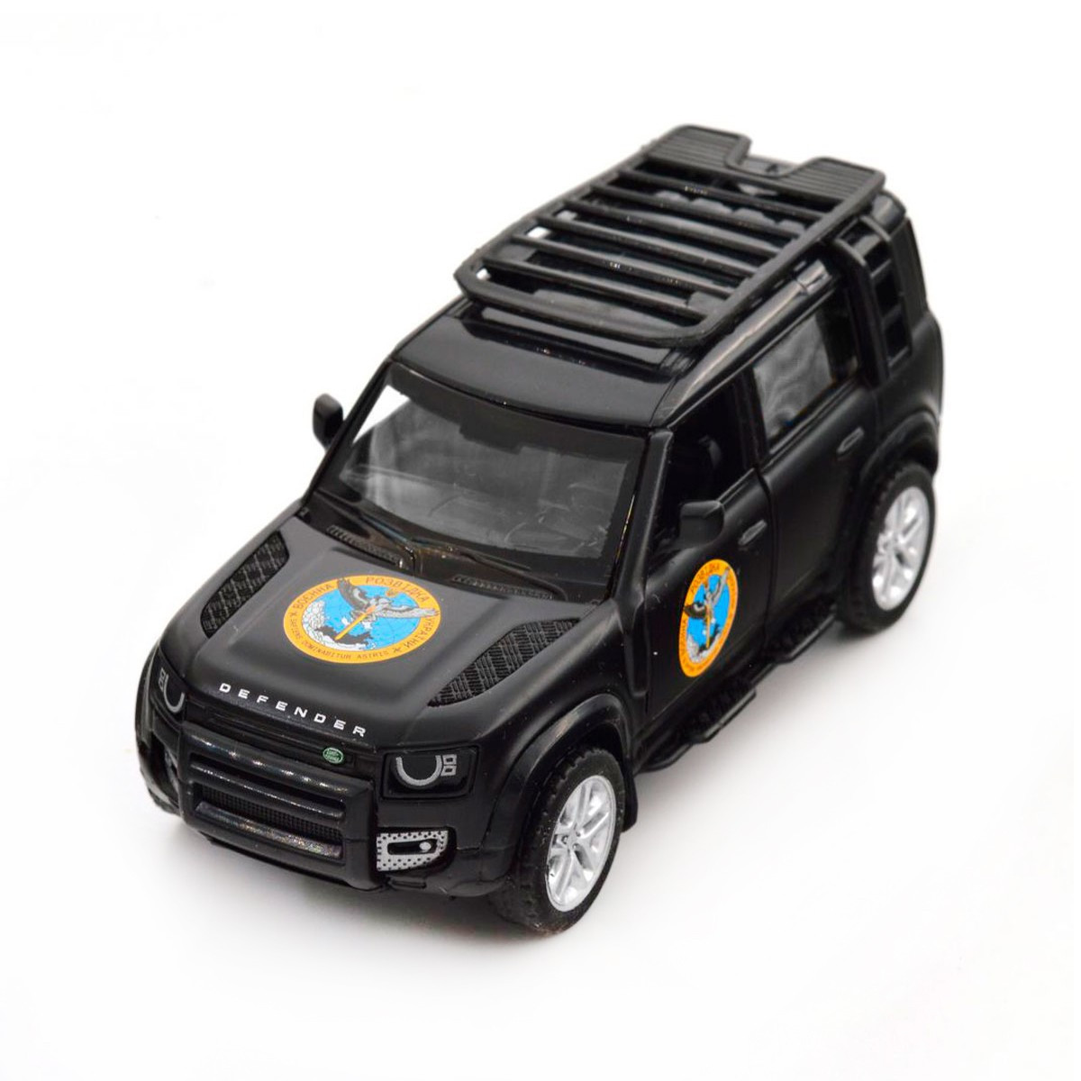 Автомодель серії "Шеврони Героїв" - LAND ROVER DEFENDER 110 - "ГУР МО"
