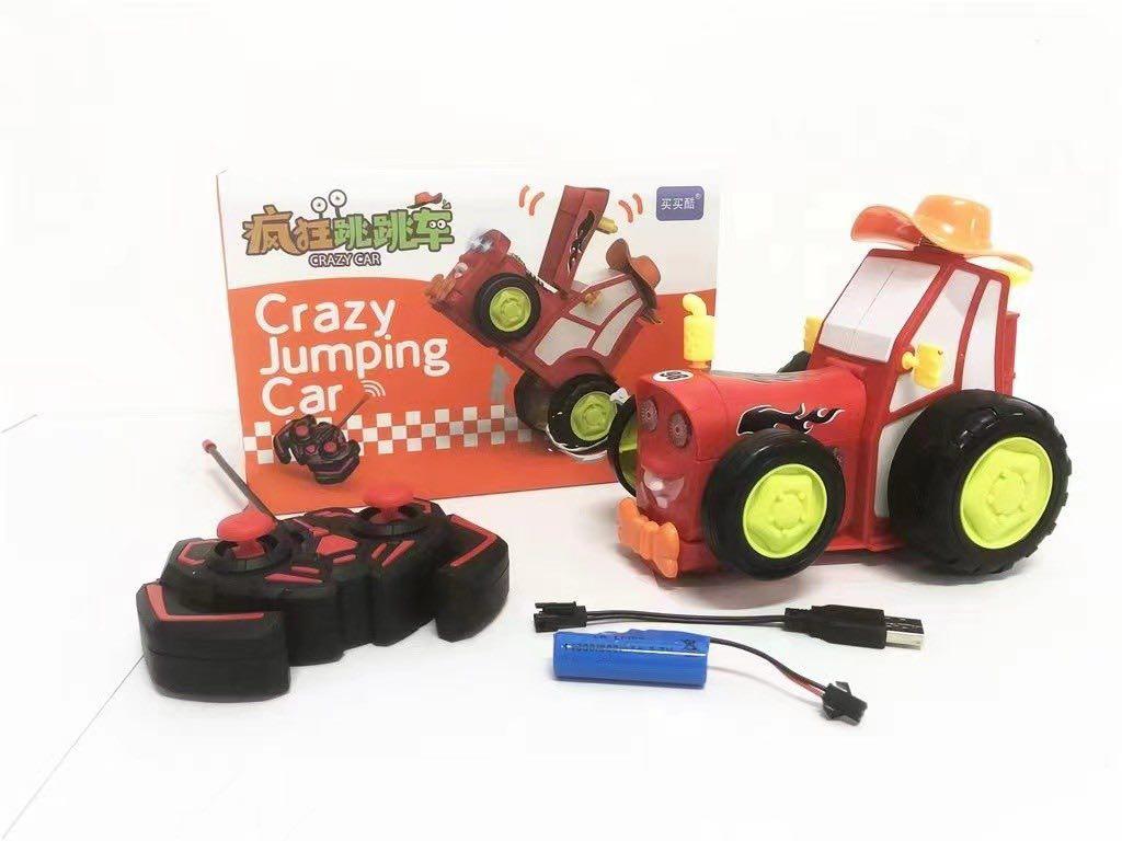 Танцювальний трактор музичний Crazy Car на ручному керуванні