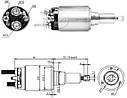 Втягувальне реле стартера 24V SCANIA, DAF, MAN, VOLVO, фото 4