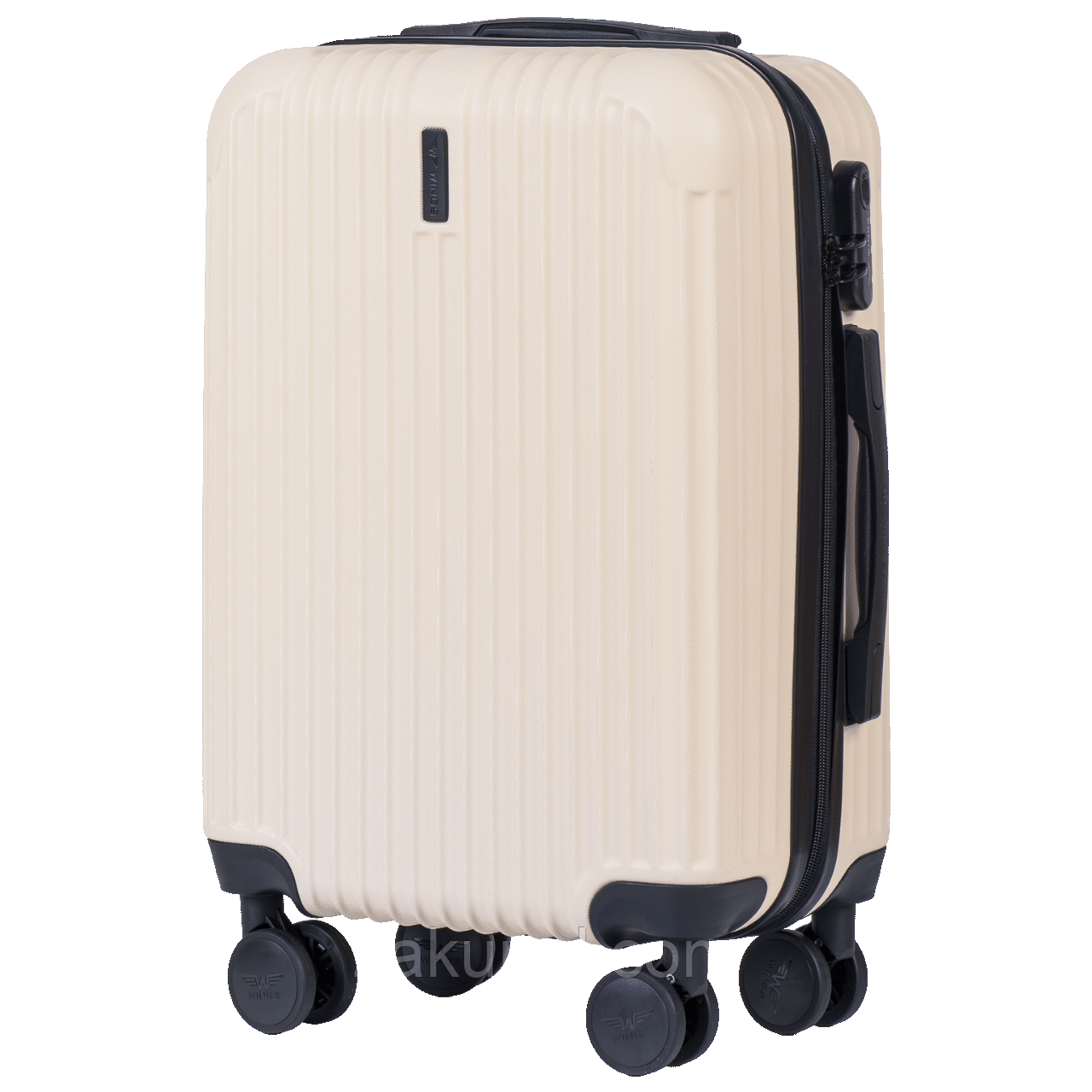 Валіза дорожня мала Wings TR059 S Кремовий