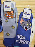 Шкарпетки "Tom and Jerry" для дітей 8/12 років; Гурт. Китай, фото 2