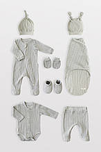 Набір для новонародженого "Azhur", Сизий