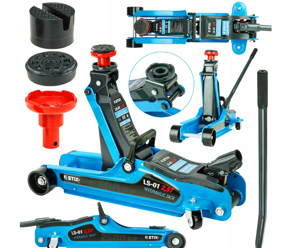 Гідравлічний домкрат до 2.5 тон STIX Z210, фото 1