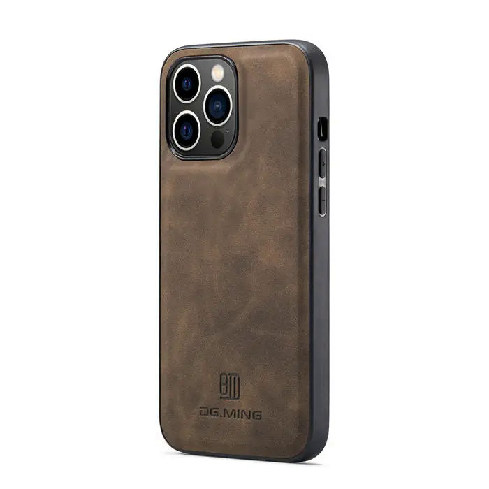 Захисний чохол DG. Ming для iPhone 14 Pro кавовий матовий