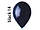 Повітряні кулі 10" (25 см) 14 Чорний пастель В упак: 100шт. ТМ "Gemar" Італія, фото 2