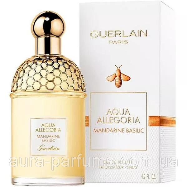 Жіночі парфуми Guerlain Aqua Allegoria Mandarine Basilic (Герлен Аква Алегорія Мандарін Базилік) Туалетна вода 75 ml/мл