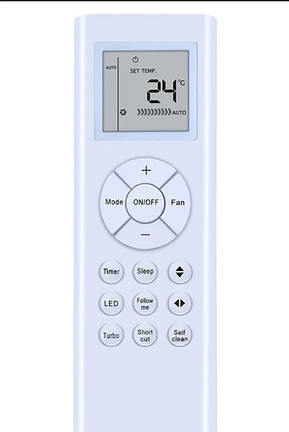 Пульт для кондиціонерів Midea RG66 A1/BGEF, фото 1