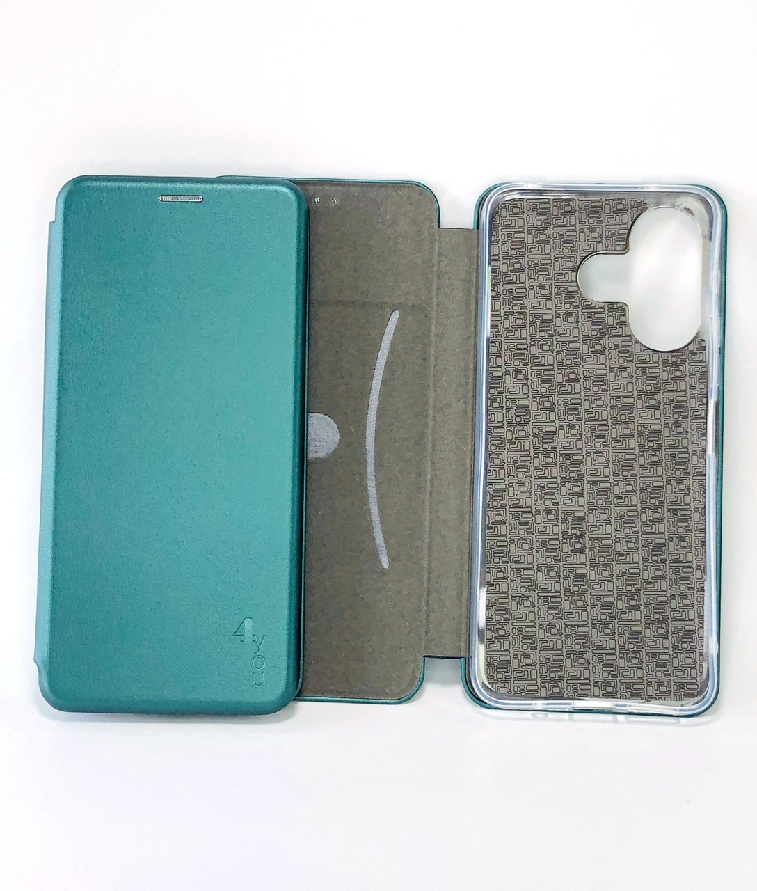 Чохол-книжка для телефону Xiaomi Redmi 13(4G) Original (на магніті, підставка) Dark green (4you)